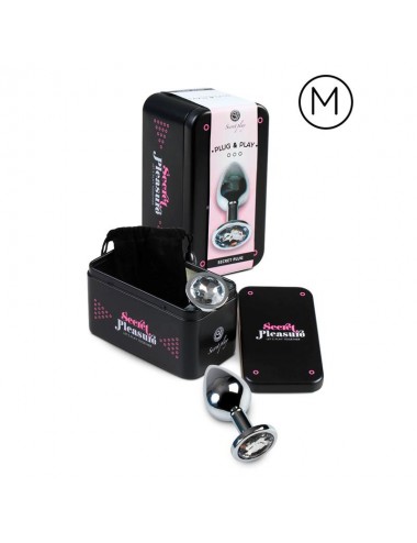 Plug Anal Talla M Transparente