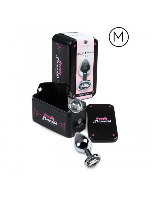 Plug Anal Talla M Transparente
