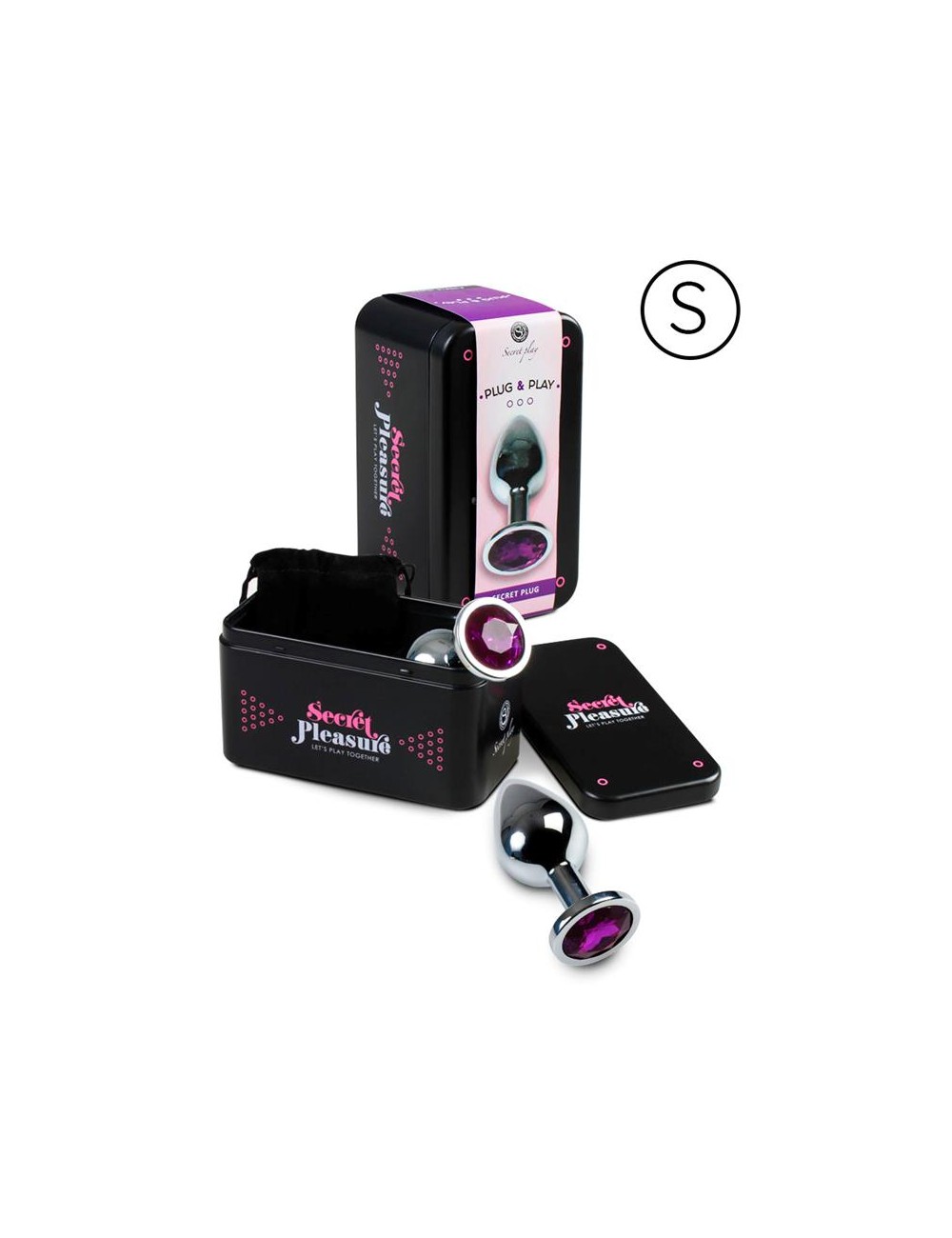 Plug Anal Talla S Morado