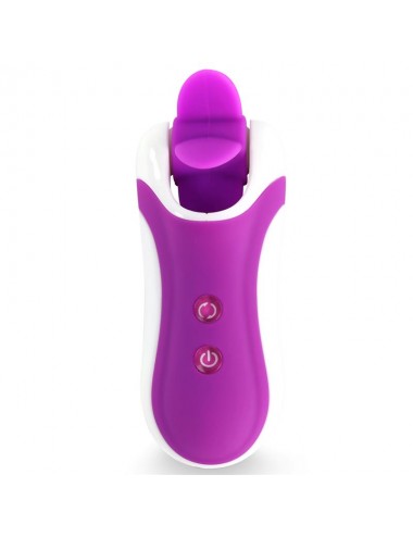Clitella Estimulador Sexo Oral con Accesorios Purpura