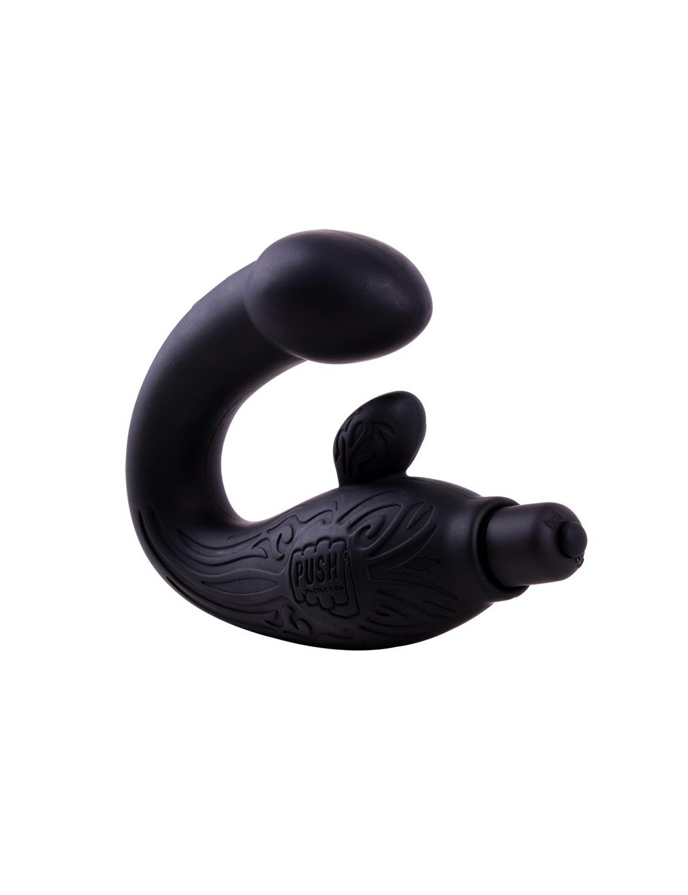 Masajeador Prostatico Silicona Negro