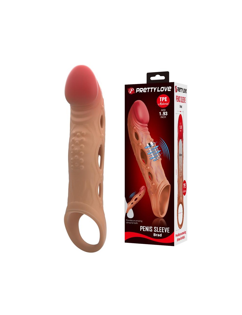 Brad Funda para el Pene con Vibracion