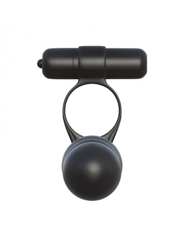 Fantasy C Ringz Anillo Doble Penetrador Flexible Negro