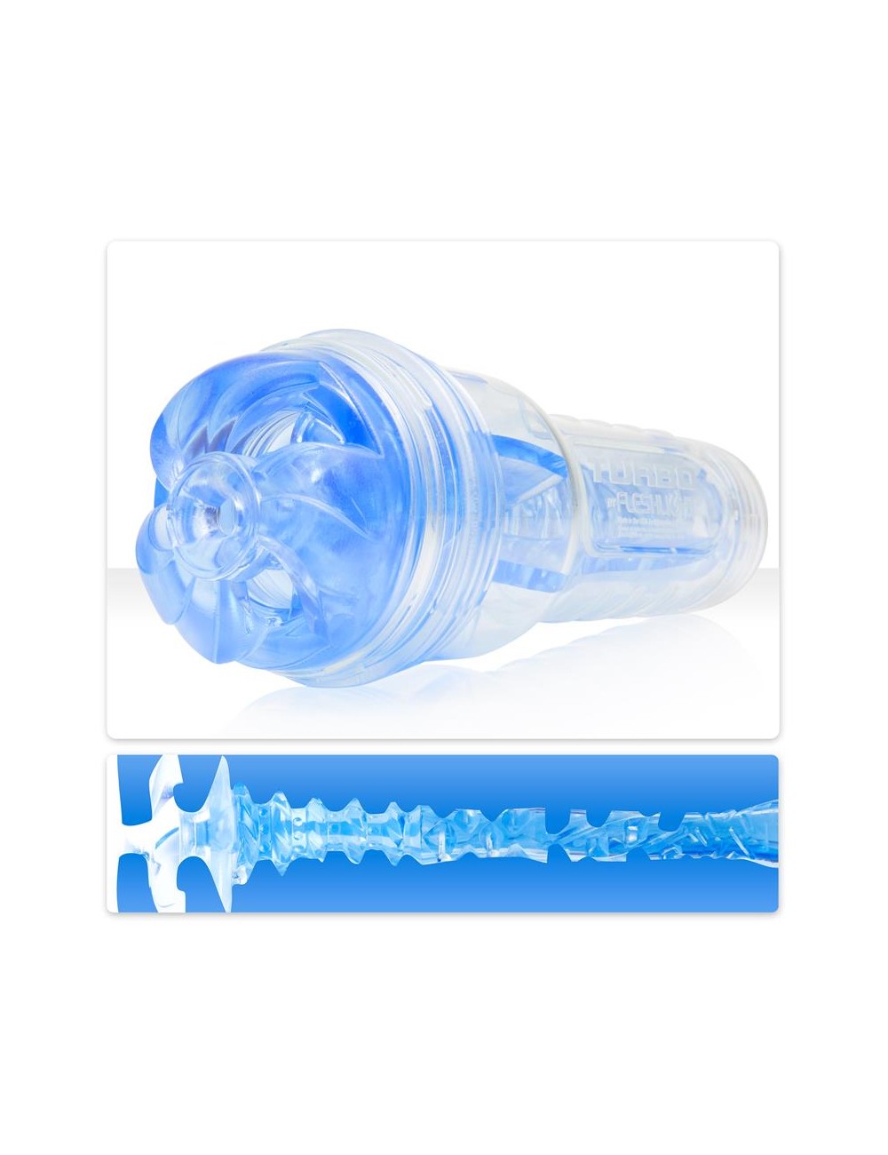 Fleshlight Turbo Thrust Hielo Azul
