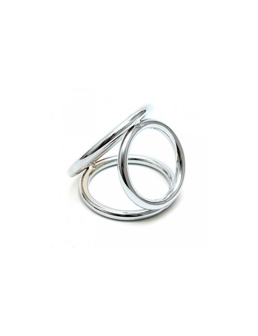 Anillos en Triangulo Metalico para Pene y Testiculos