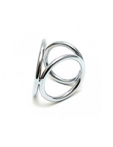 Anillos en Triangulo Metalico para Pene y Testiculos
