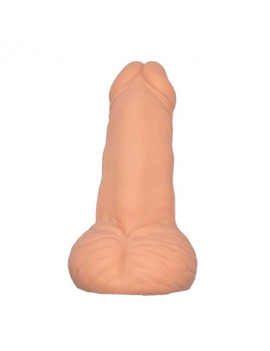 Pene con Testiculos Antiestres Goma