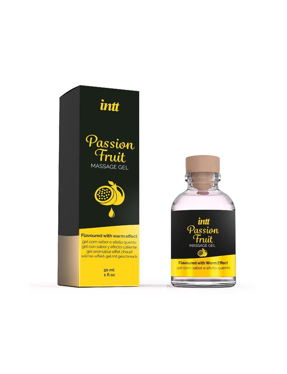 Gel de Masaje Efecto Calor Fruta de la Pasion 30 ml