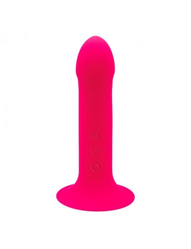 Dildo Doble Densidad Vibracion Hitsens 2 M Rosa