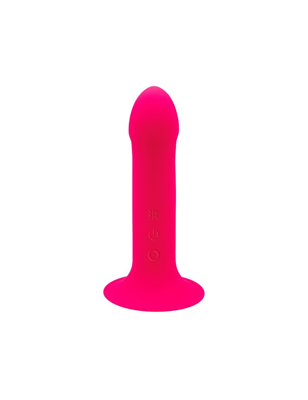 Dildo Doble Densidad Vibracion Hitsens 2 M Rosa