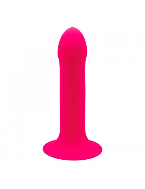 Dildo Doble Densidad Vibracion Hitsens 2 M Rosa