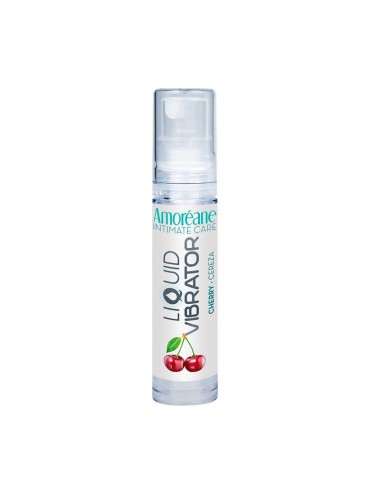 Vibrador Liquido Base Agua Cereza 10 ml