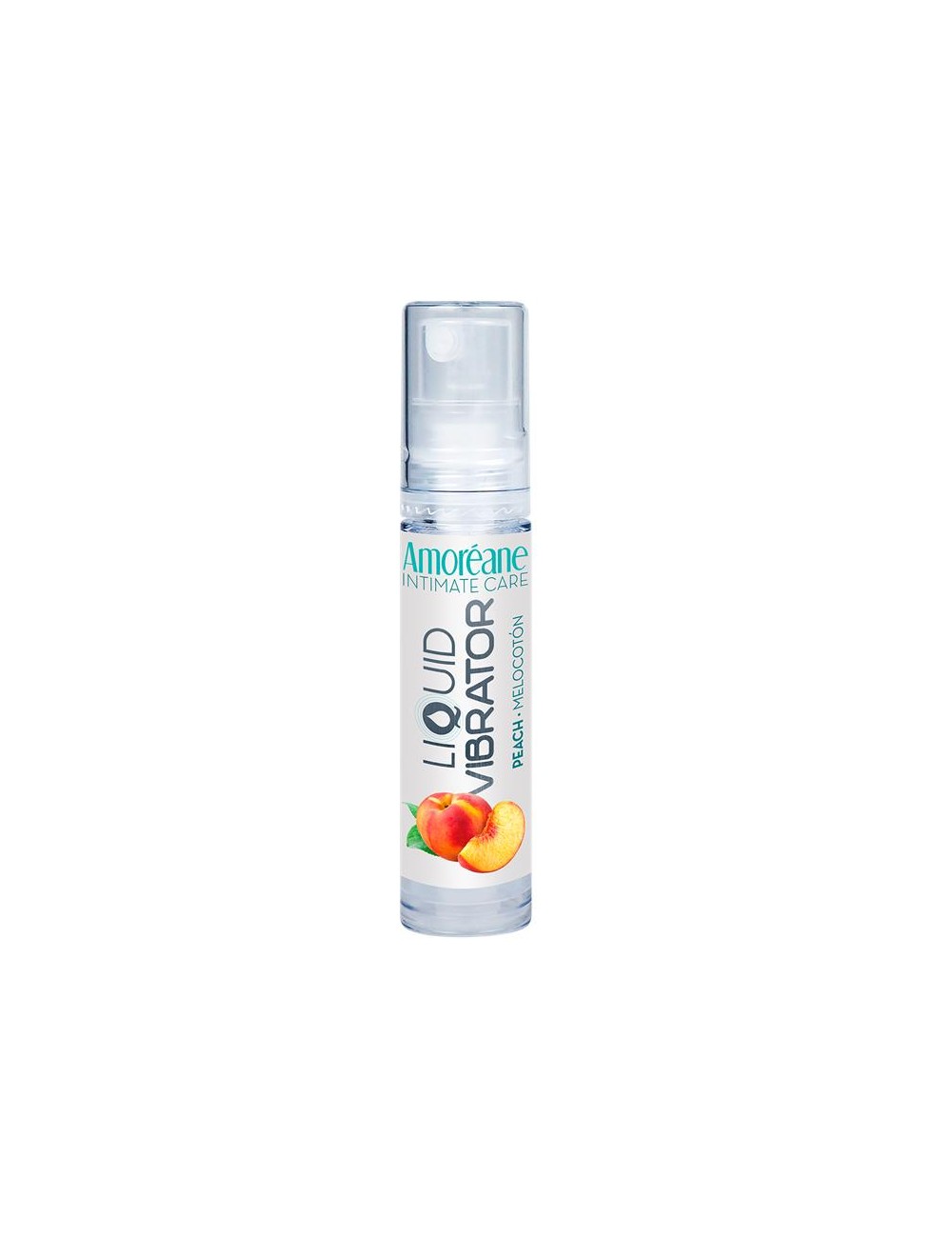 Vibrador Liquido Base Agua Melocoton 10 ml