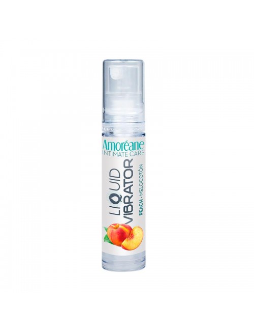 Vibrador Liquido Base Agua Melocoton 10 ml