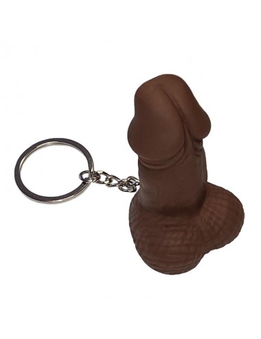 Llavero Silbato Forma de Pene Mulato