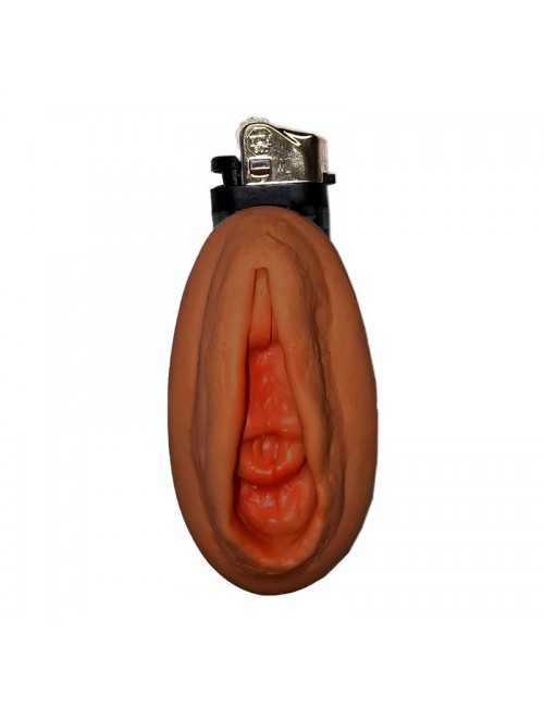 Mechero en Forma de Vagina Mulato