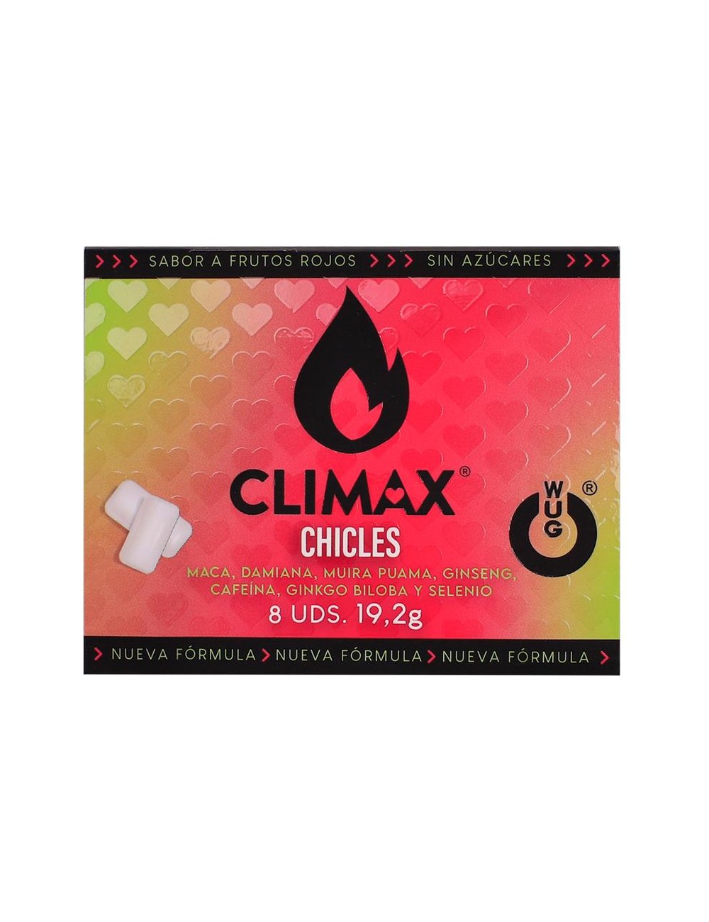 Chicle Climax Gum 8 Uds