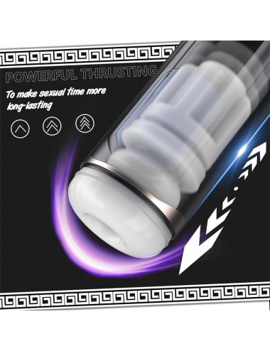 Cosima Masturbador con Vibracion Thrusting y Efecto Succion