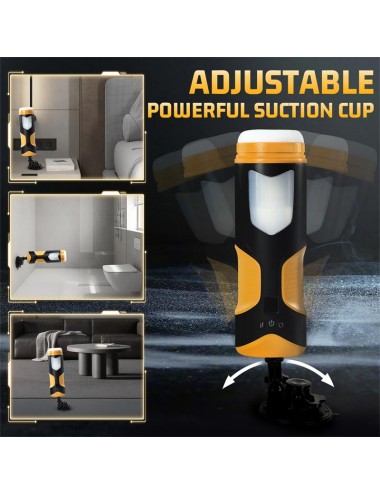Alston Masturbador con Thrusting y Rotacion