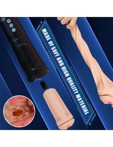 Locker Masturbador con Vibracion y Efecto Succion Vagina