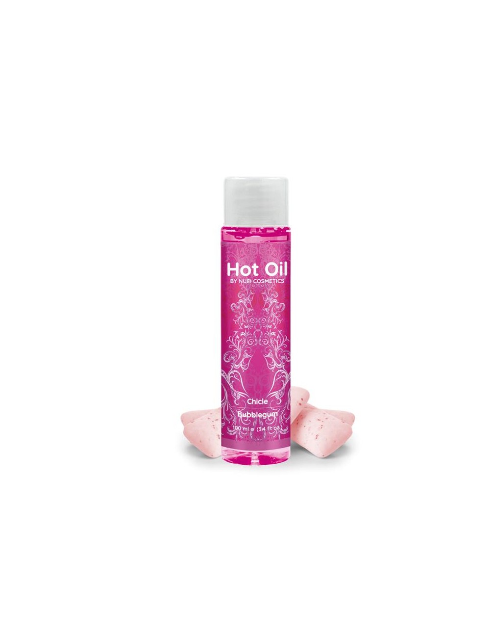Aceite Hot Oil Efecto Calor Chicle 100 ml