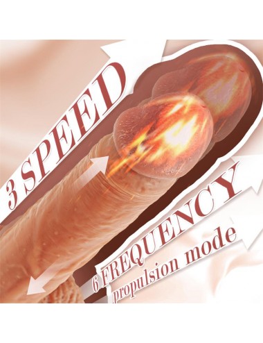 Dean Dildo con Thrusting y Vibracion 8