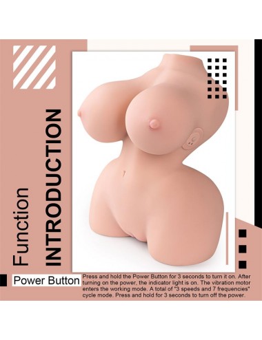 Delilah Mini Torso con Vibracion 47 kg