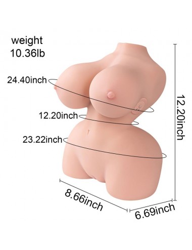 Delilah Mini Torso con Vibracion 47 kg