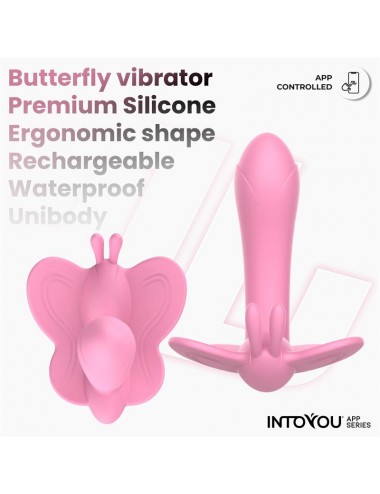 Wingy Estimulador Mariposa con APP Rosa