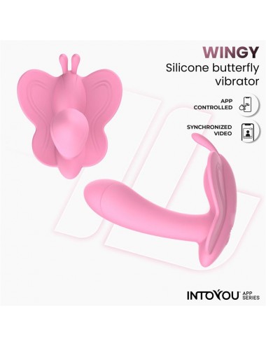 Wingy Estimulador Mariposa con APP Rosa
