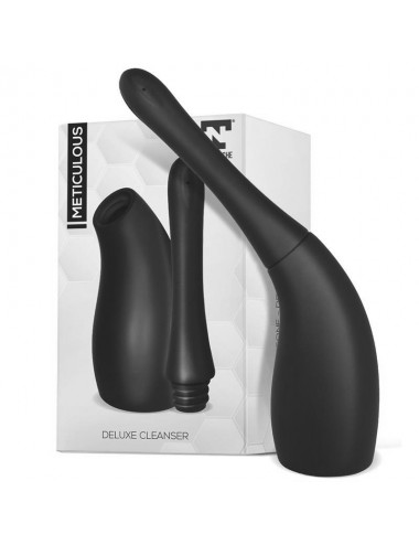 Meticulous Ducha Anal Deluxe Silicona Negro
