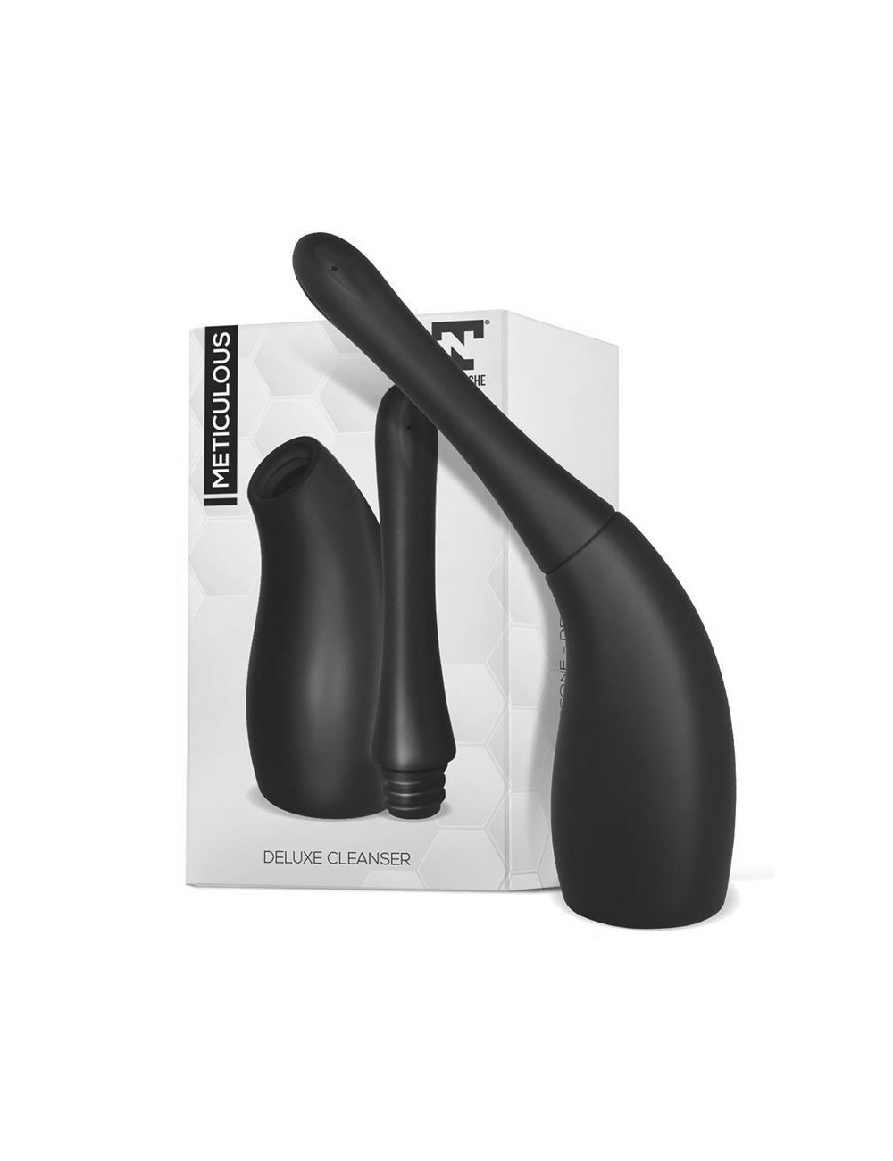 Meticulous Ducha Anal Deluxe Silicona Negro