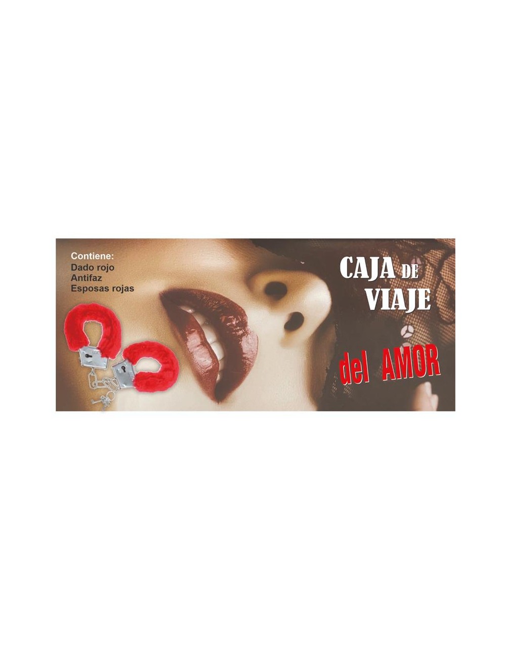 Caja del Amor con Esposas Dado y Antifaz