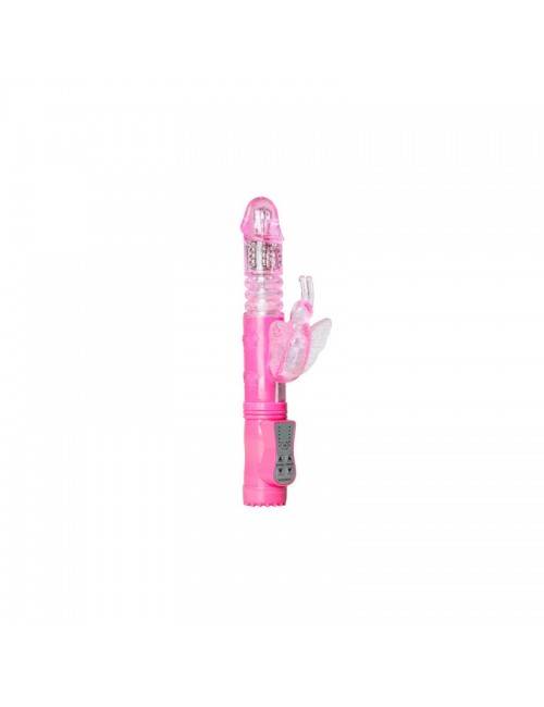 Vibrador de Conejito Mariposa Rosa