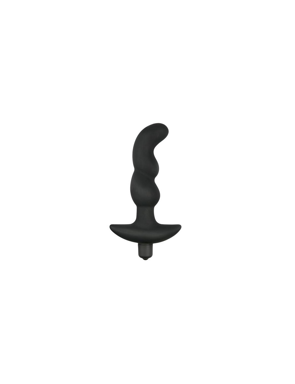Vibrador Prostatico Silicona Negro