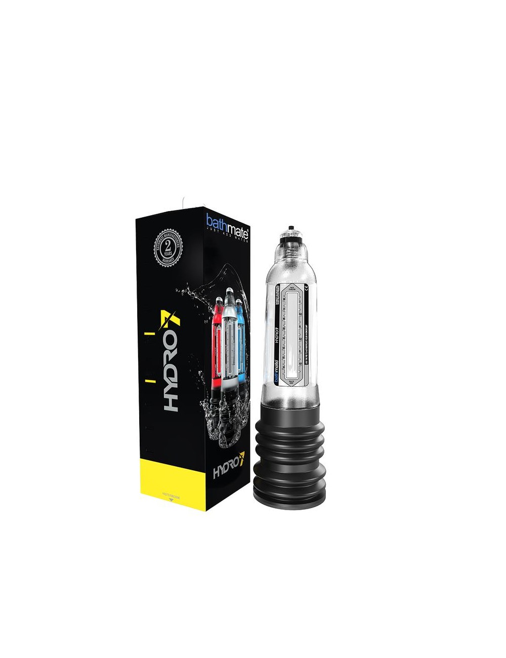 Bomba para el Pene Hydro7 Transparente