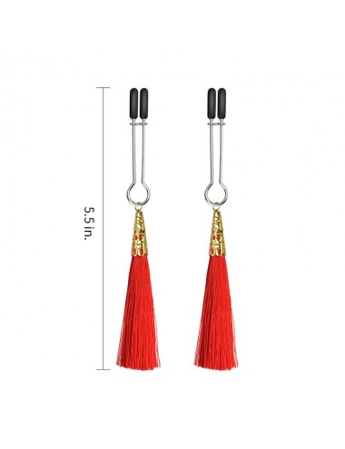 Pinzas para Pezones Rojo
