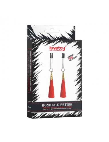 Pinzas para Pezones Rojo