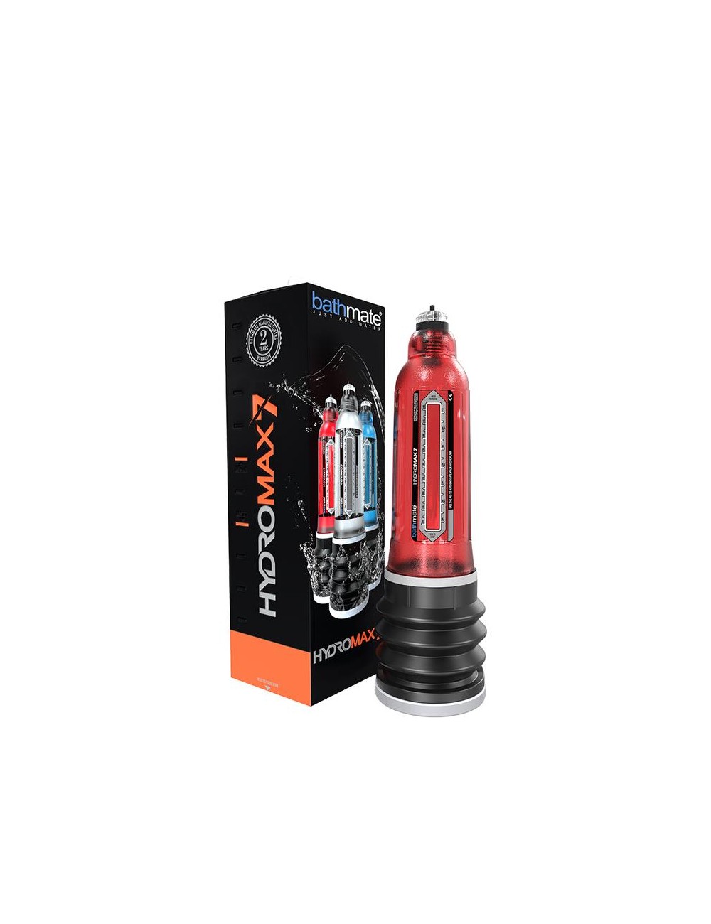 Bomba para el Pene Hydromax7 Rojo