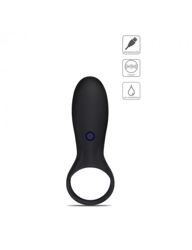 Anillo para el Pene iJoy Stamina Ring USB Negro