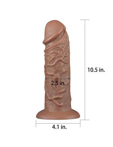 Dildo King 105 Marron