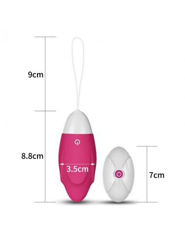Huevo Vibrador iJoy Control Remoto USB Rosa