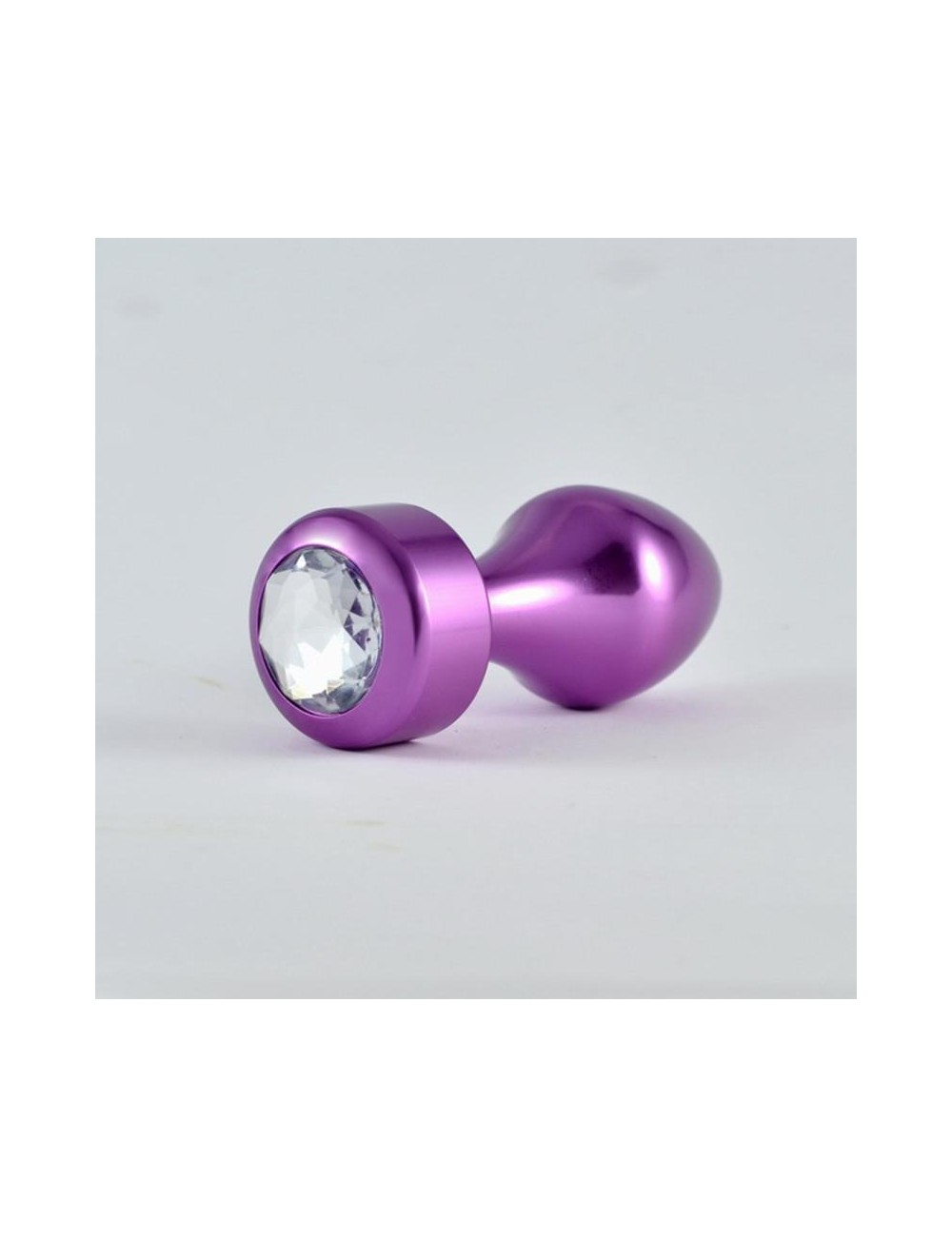 Plug Anal Purpura Rosebud con Joya