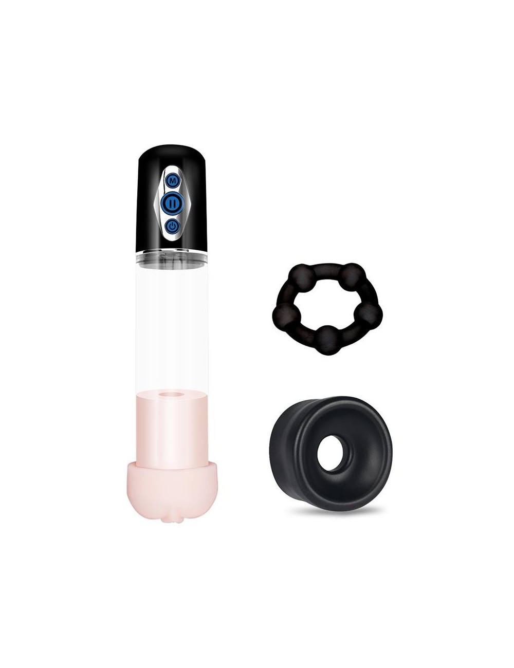 Bomba para el Pene Automatica Maximizer Worx Elite USB Vagina