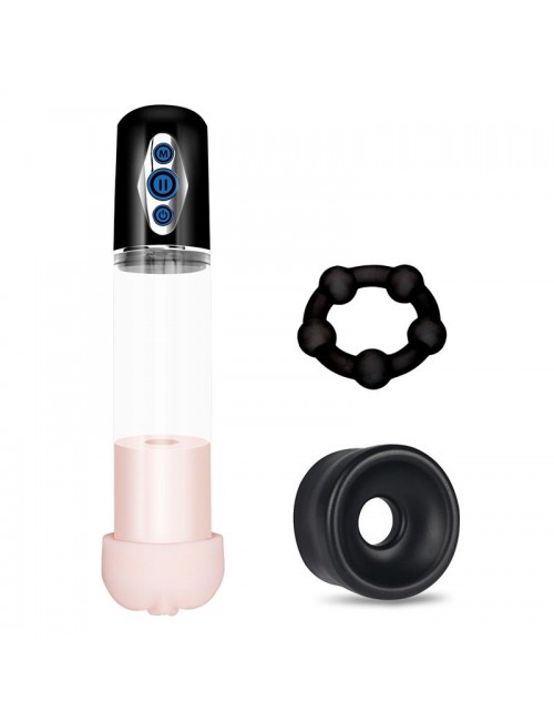 Bomba para el Pene Automatica Maximizer Worx Elite USB Vagina