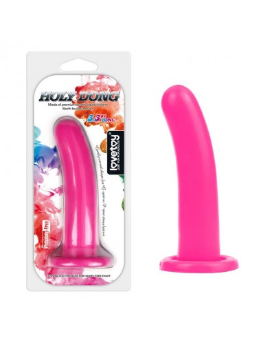 Estimulador Holy Dong 55 Silicona Liquida Rosa