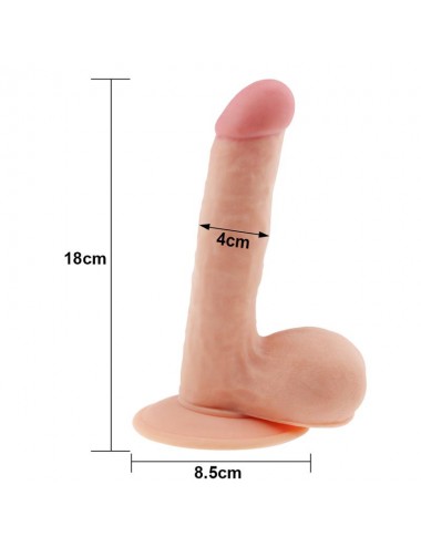 Dildo The Ultra Soft Dude 75 Natural