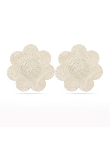 Pack Pezoneras Flor y Corazon Beige