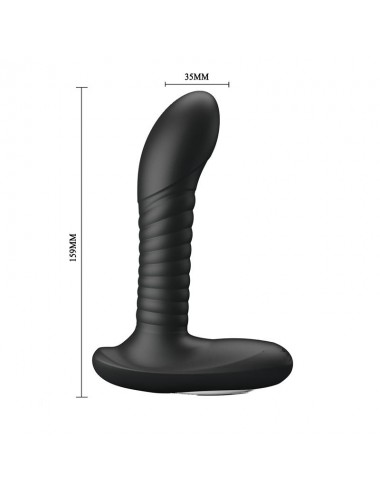 Estimulador Anal con Bolas Internas y Rotacion