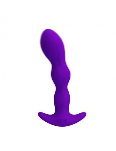 Yale Plug Anal con Vibracion Purpura
